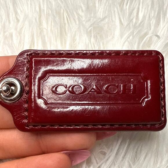 2" COACH Fob Bag Charm Hang tag Hangtag - Picture 1 of 2